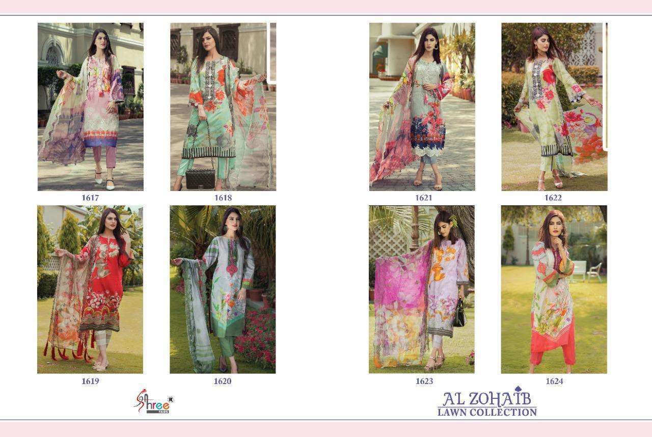 SHREE FABS AL ZOHAIB COTTON PAKISTANI DAILY WEAR DRESS MATERIALS