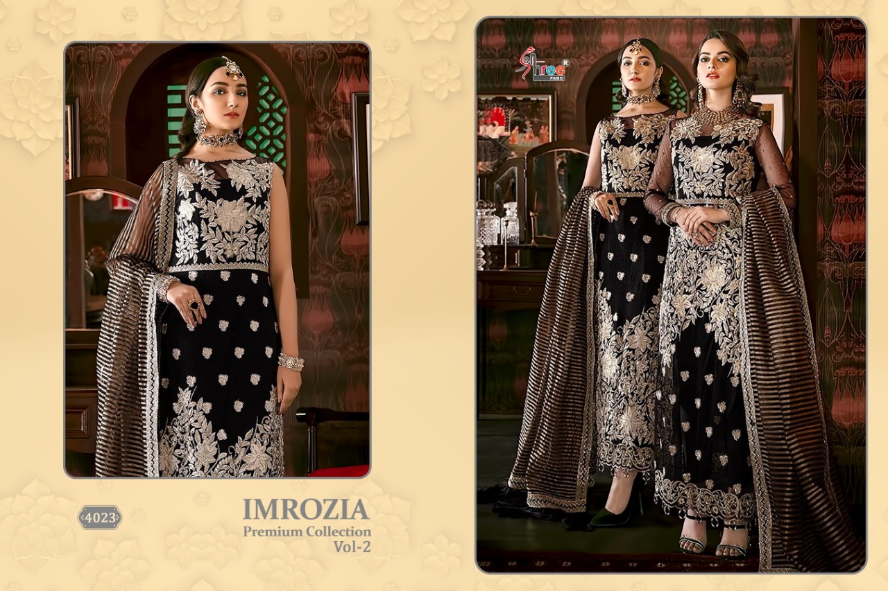SHREE FABS IMROZIA PREMIUM COLLECTION VOL 2 GEORGETTE PAKISTANI SUIT COLLECTION