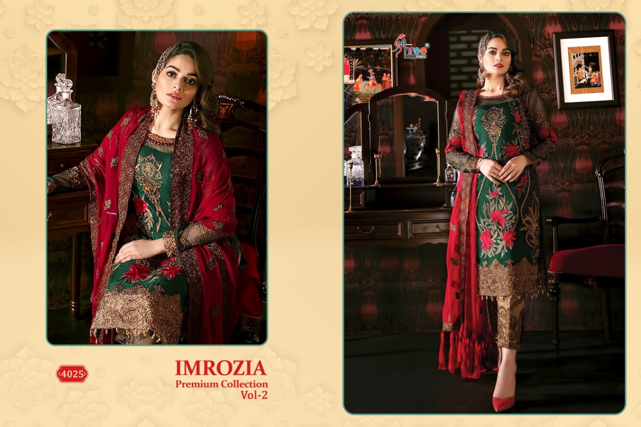SHREE FABS IMROZIA PREMIUM COLLECTION VOL 2 GEORGETTE PAKISTANI SUIT COLLECTION