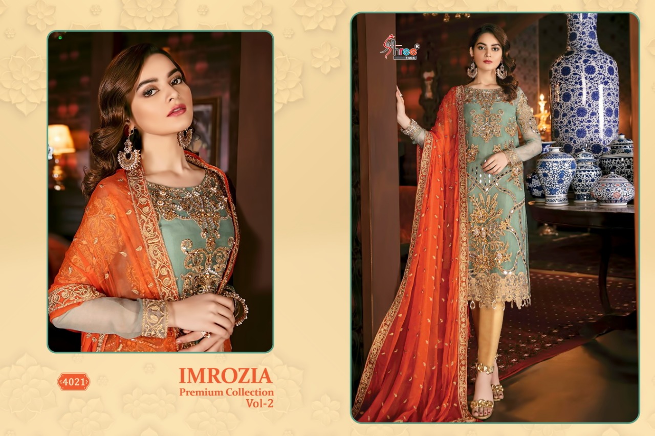 SHREE FABS IMROZIA PREMIUM COLLECTION VOL 2 GEORGETTE PAKISTANI SUIT COLLECTION