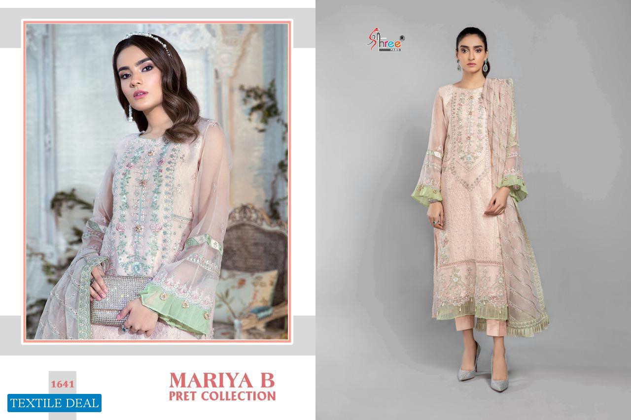 SHREE FABS MARIA B PRET COLLECTION SUMMER WEAR PAKISTANI DRESSES