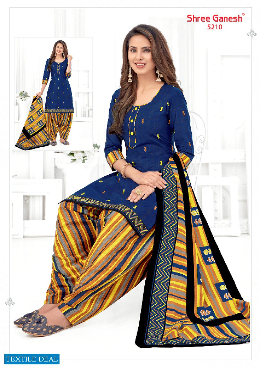 SHREE GANESH PANCHI VOL 3 COTTON  PATIYALA STYLE SUIT