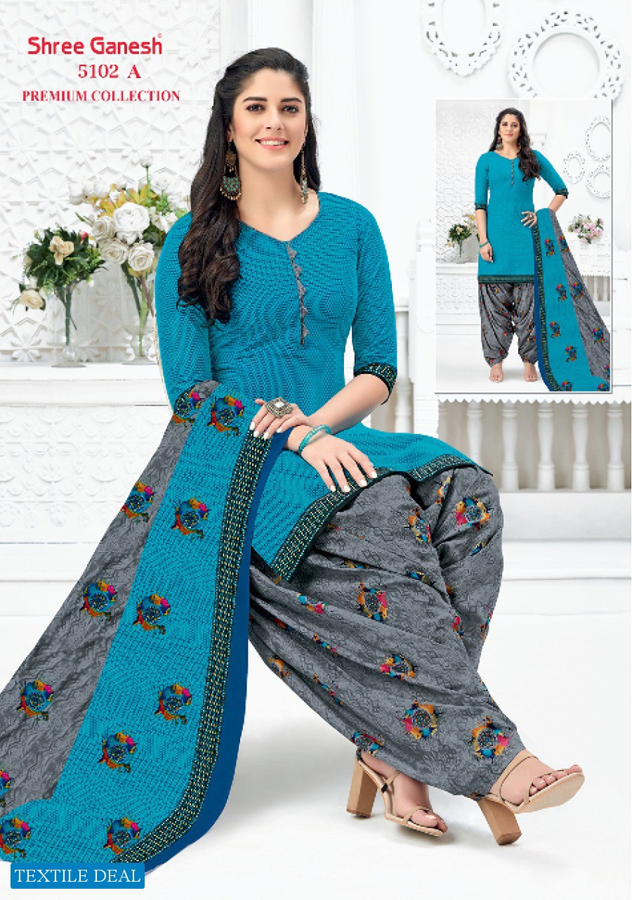 SHREE GANESH PANCHI VOL 3 COTTON  PATIYALA STYLE SUIT