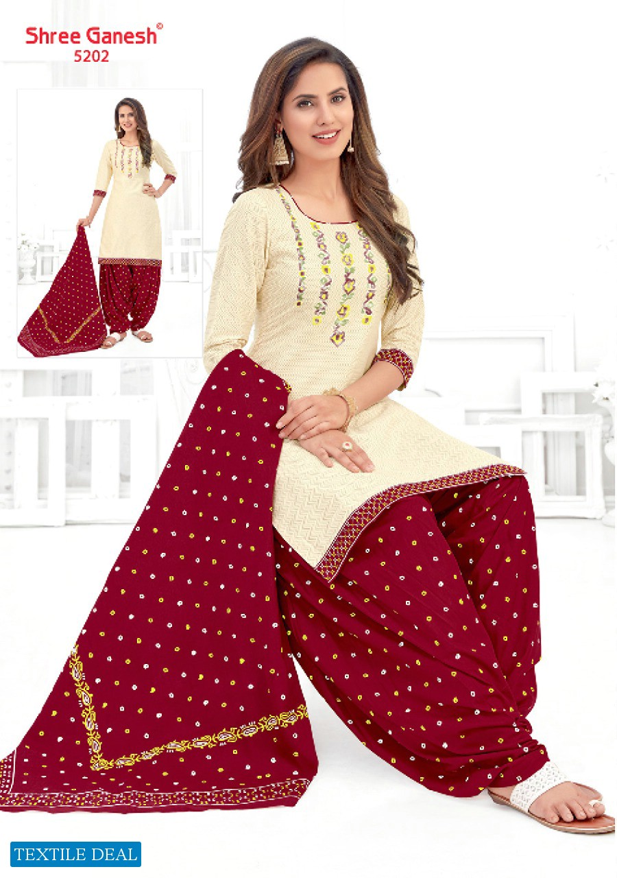 SHREE GANESH PANCHI VOL 3 COTTON  PATIYALA STYLE SUIT