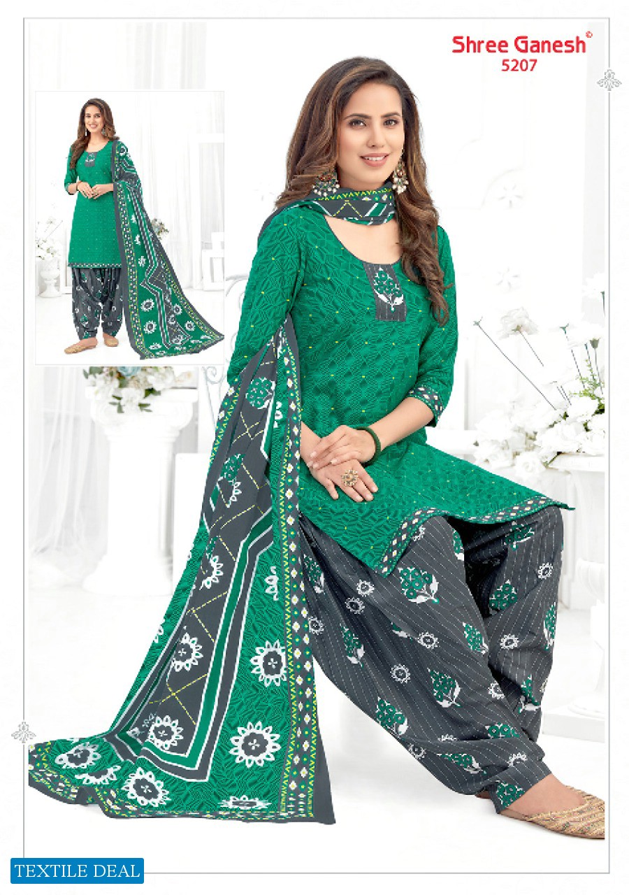 SHREE GANESH PANCHI VOL 3 COTTON  PATIYALA STYLE SUIT