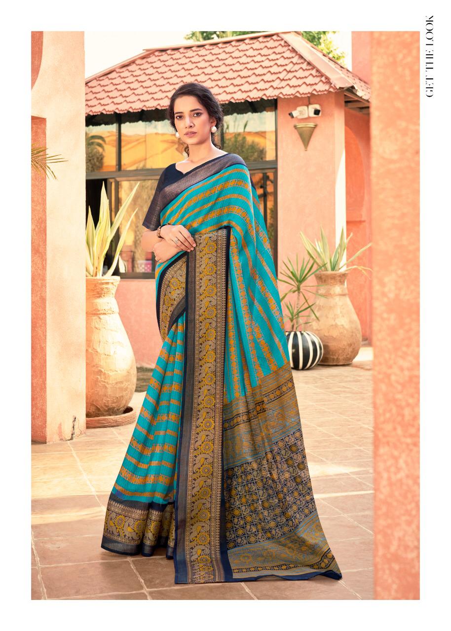 SHREYANS FASHION PRESENTING MALANG PATTU PART 3 COTTON BASE CASUAL WEAR SAREE AT LOWEST RATE