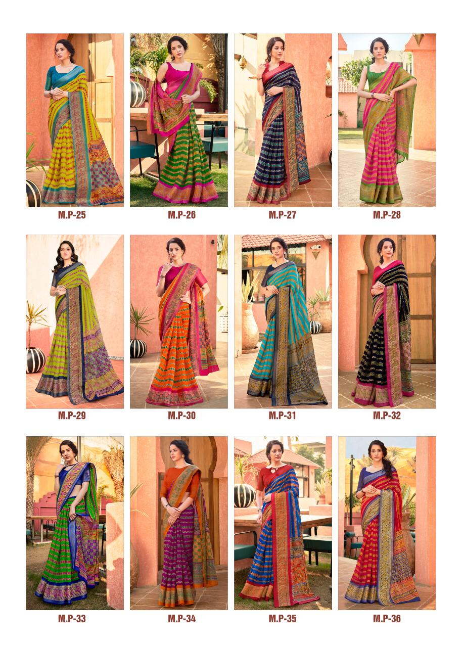 SHREYANS FASHION PRESENTING MALANG PATTU PART 3 COTTON BASE CASUAL WEAR SAREE AT LOWEST RATE