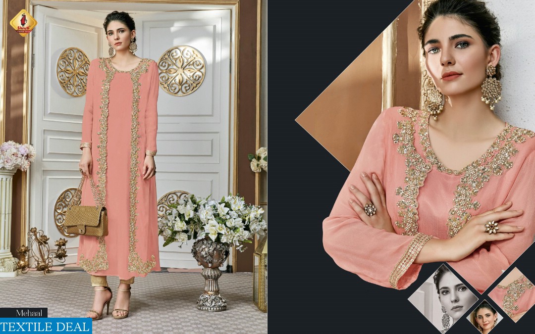 SHRUTI PRESENTS HASEEN LAMHE VOL 12 PARTY WEAR READYAMDE COLLECTION WHOLESALE STORE