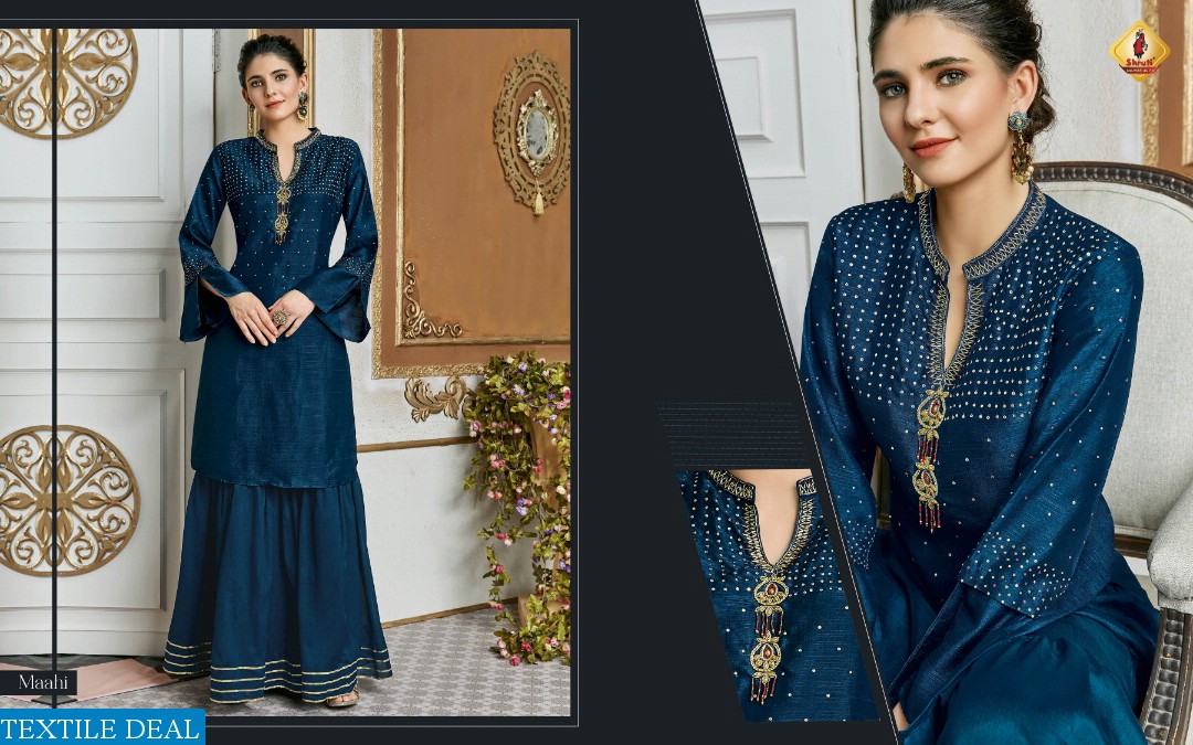 SHRUTI PRESENTS HASEEN LAMHE VOL 12 PARTY WEAR READYAMDE COLLECTION WHOLESALE STORE