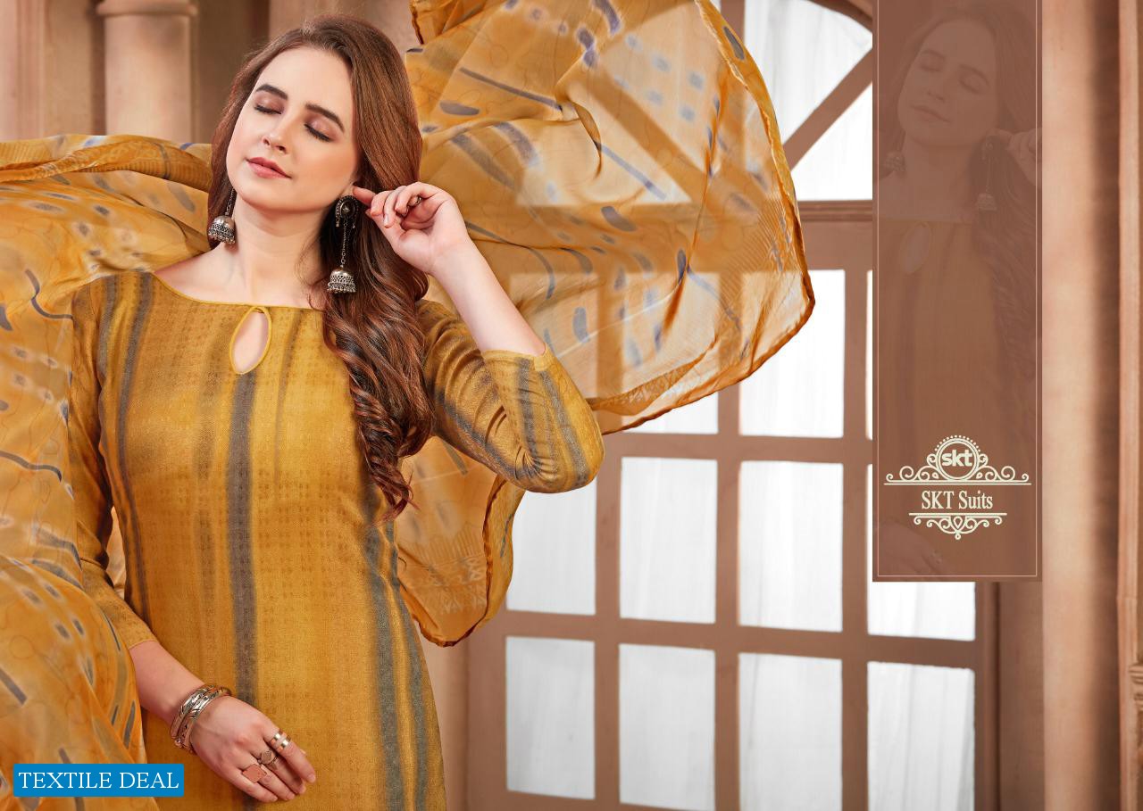 SKT Rehmat Wholesale Pashmina Winter Dress Material