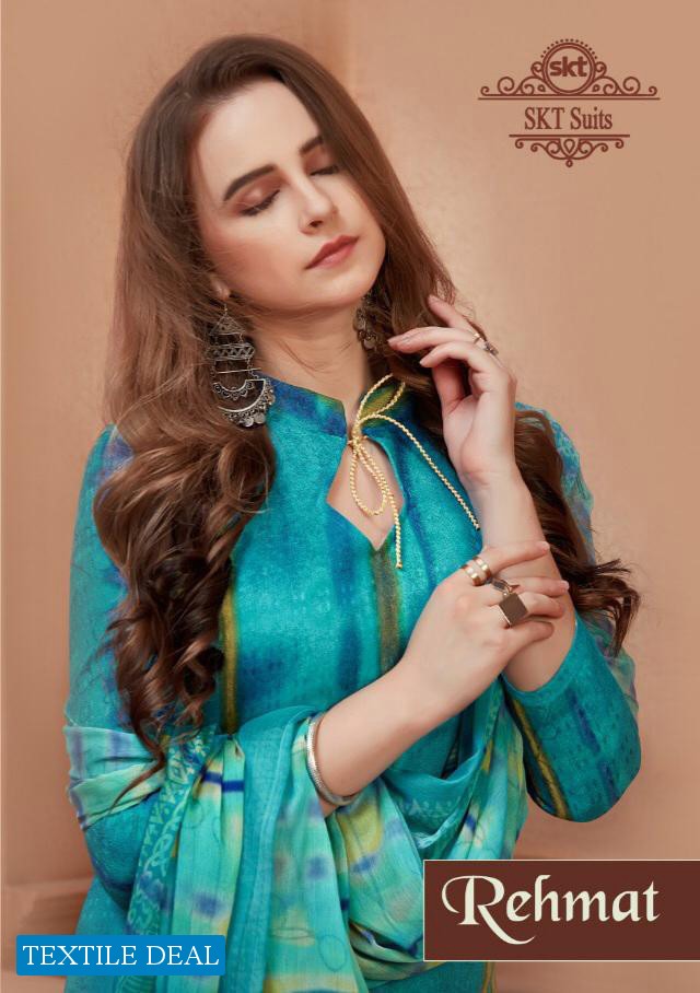 SKT Rehmat Wholesale Pashmina Winter Dress Material