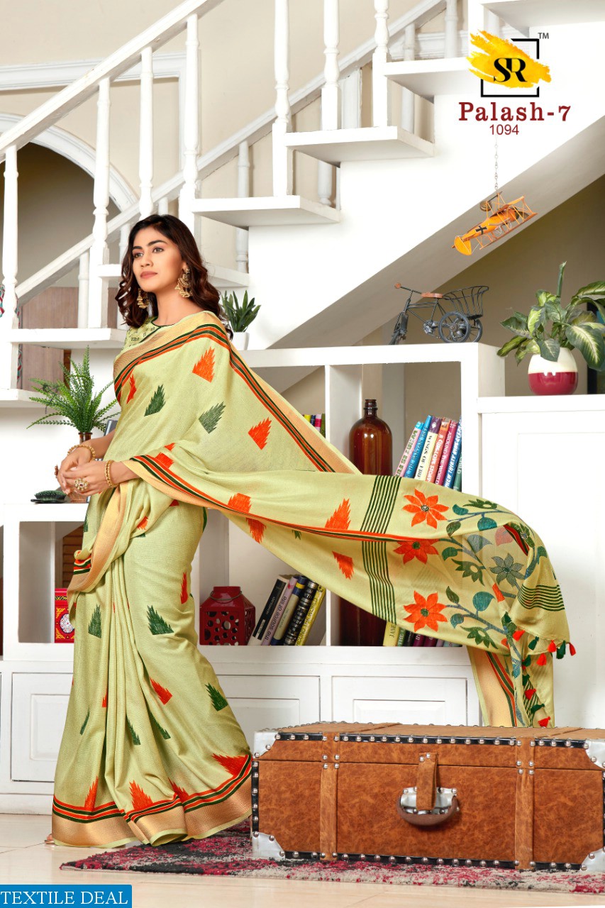 SR palash Vol-7 Wholesale Ethnic Saree Blouse