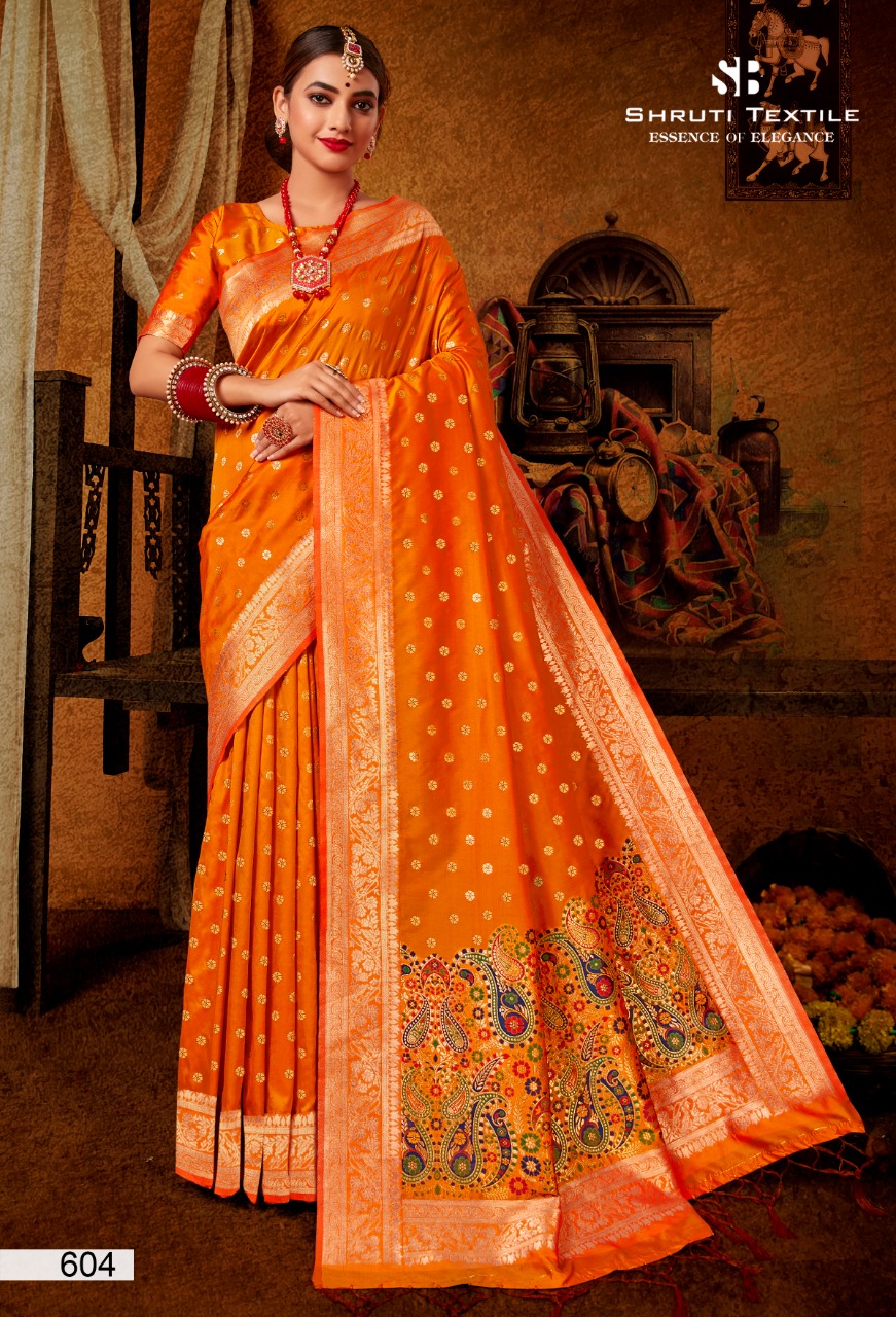 SRUTI 600 SERIES SILK DESIGNER SAREES