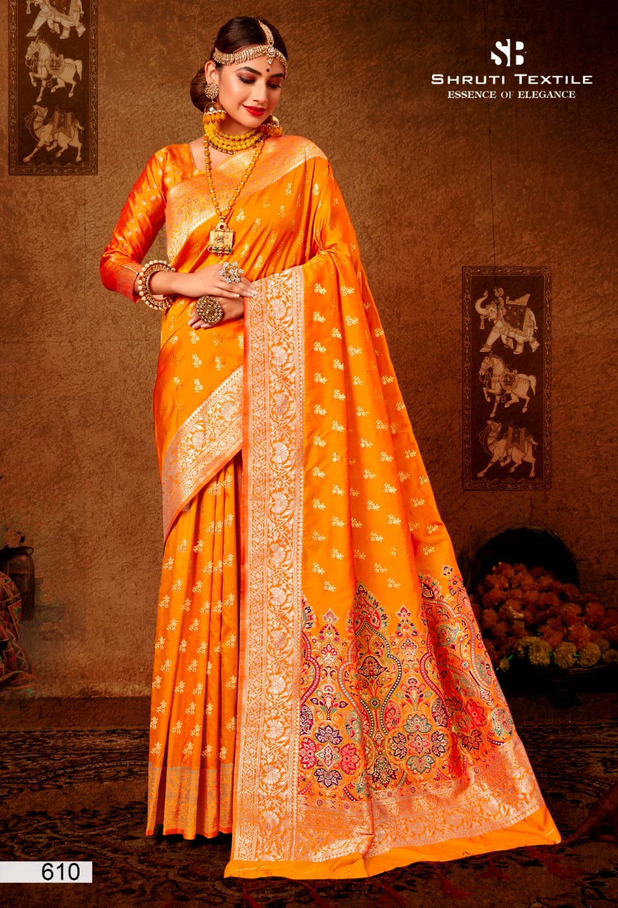 SRUTI 600 SERIES SILK DESIGNER SAREES