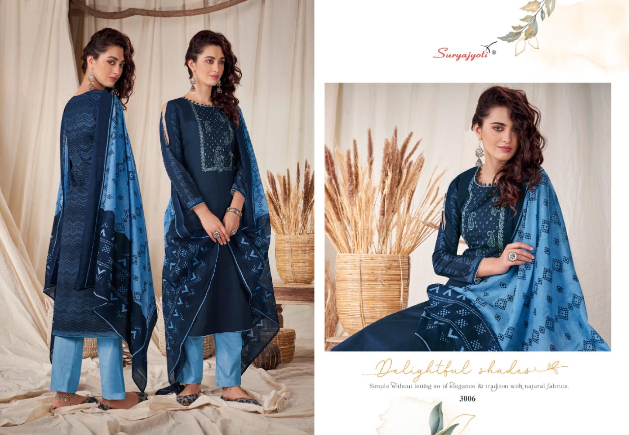 SRYAJYOTI PRESENT NOREEN VOL 3 COTTON PRINTED ELEGANT SALWAR SUIT