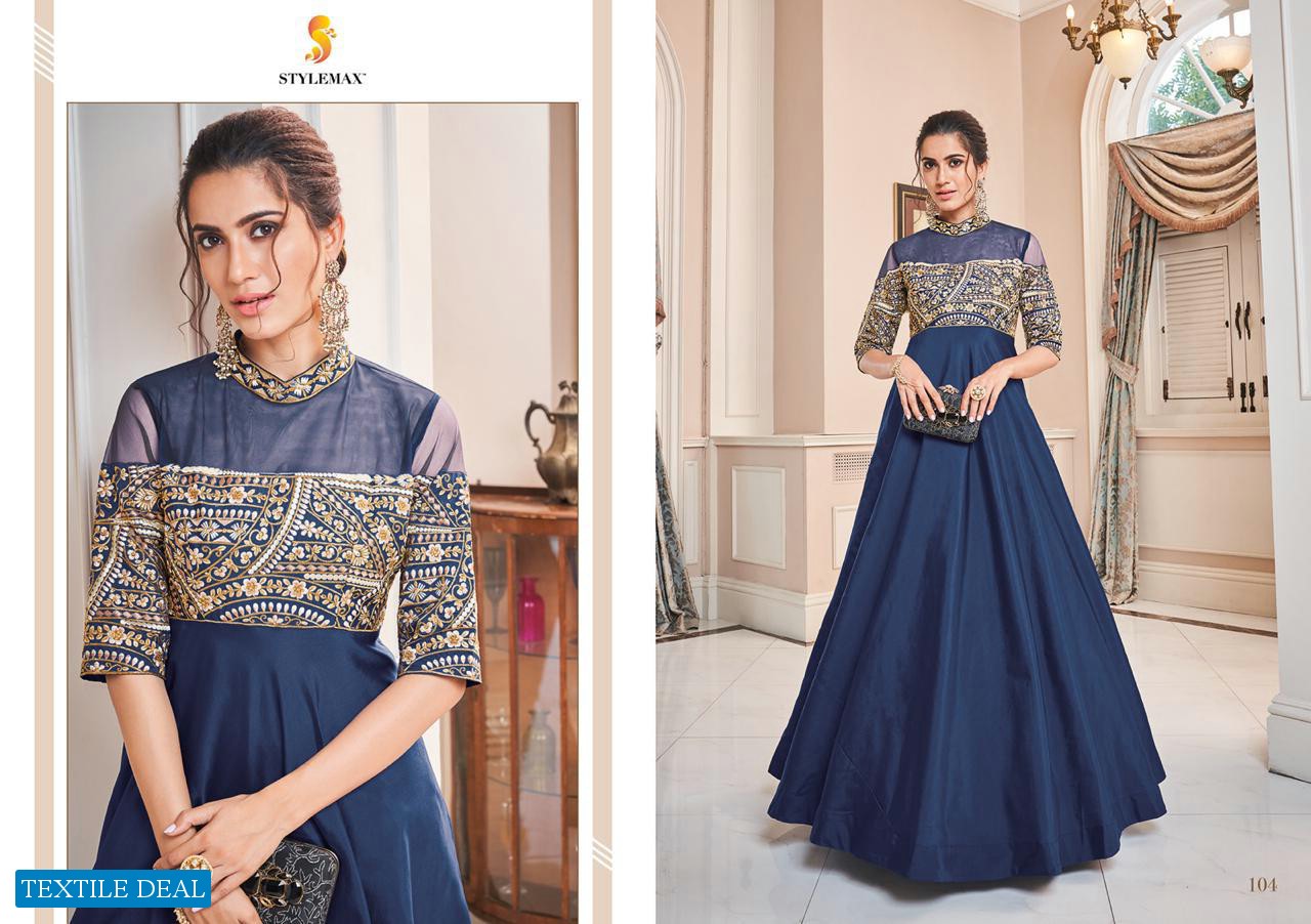 STYLEMAX ALMIRAH VOL 1 READYMADE LONG GOWNS ETHNIC COLLECTION