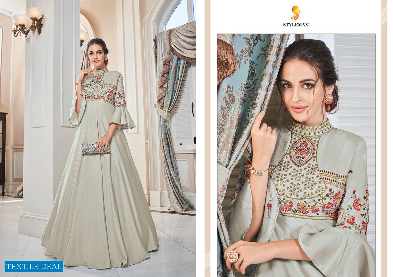 STYLEMAX ALMIRAH VOL 1 READYMADE LONG GOWNS ETHNIC COLLECTION