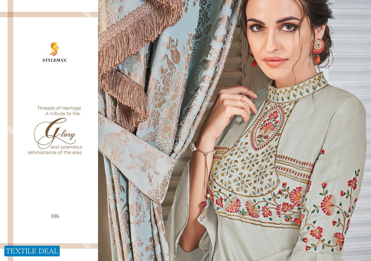 STYLEMAX ALMIRAH VOL 1 READYMADE LONG GOWNS ETHNIC COLLECTION