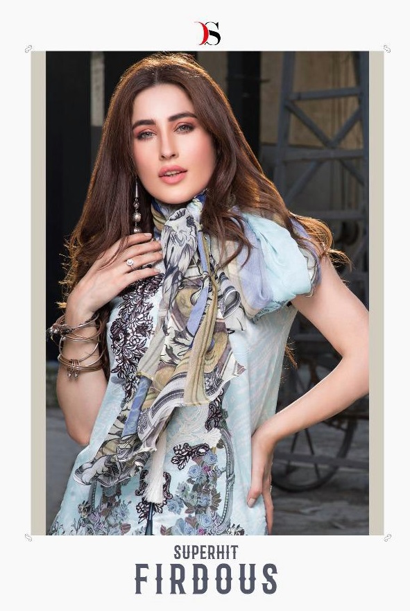 SUPERHIT FIRDOUS BY DEEPSY COTTON PAKISTANI SUMMER WEAR SUITS