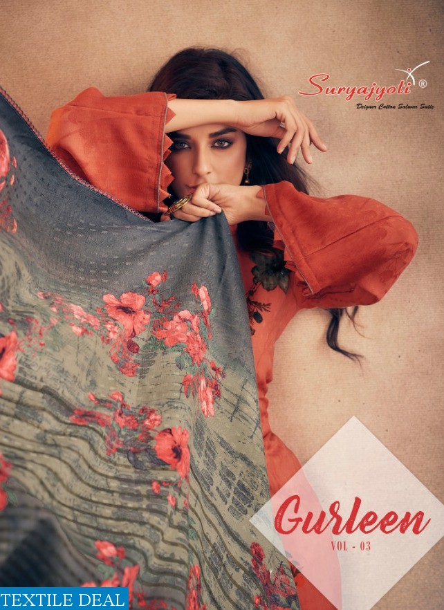 SURYAJYOTI GURLEEN VOL 3 PASHMINA DRESS MATERIALS WINTER WEAR COLLECTION