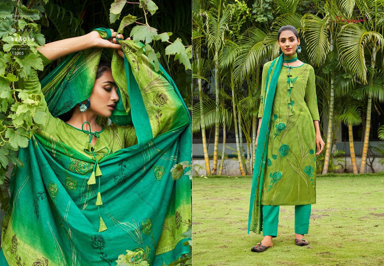 SURYAJYOTI NARGIS COTTON VOL 13 REGUAL WEAR COTTON SALWAR SUIT AT CHIPEST RATE