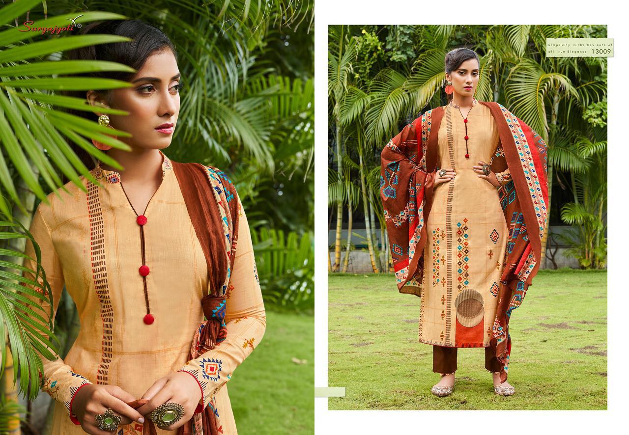 SURYAJYOTI NARGIS COTTON VOL 13 REGUAL WEAR COTTON SALWAR SUIT AT CHIPEST RATE