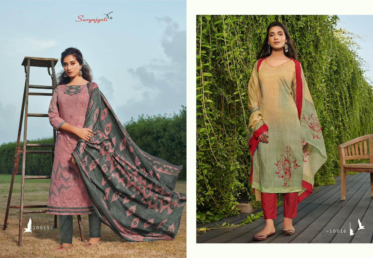 SURYAJYOTI ZION COTTON VOL 10 CASUAL WEAR EXCLUSIVE COTTON SALWAR SUIT