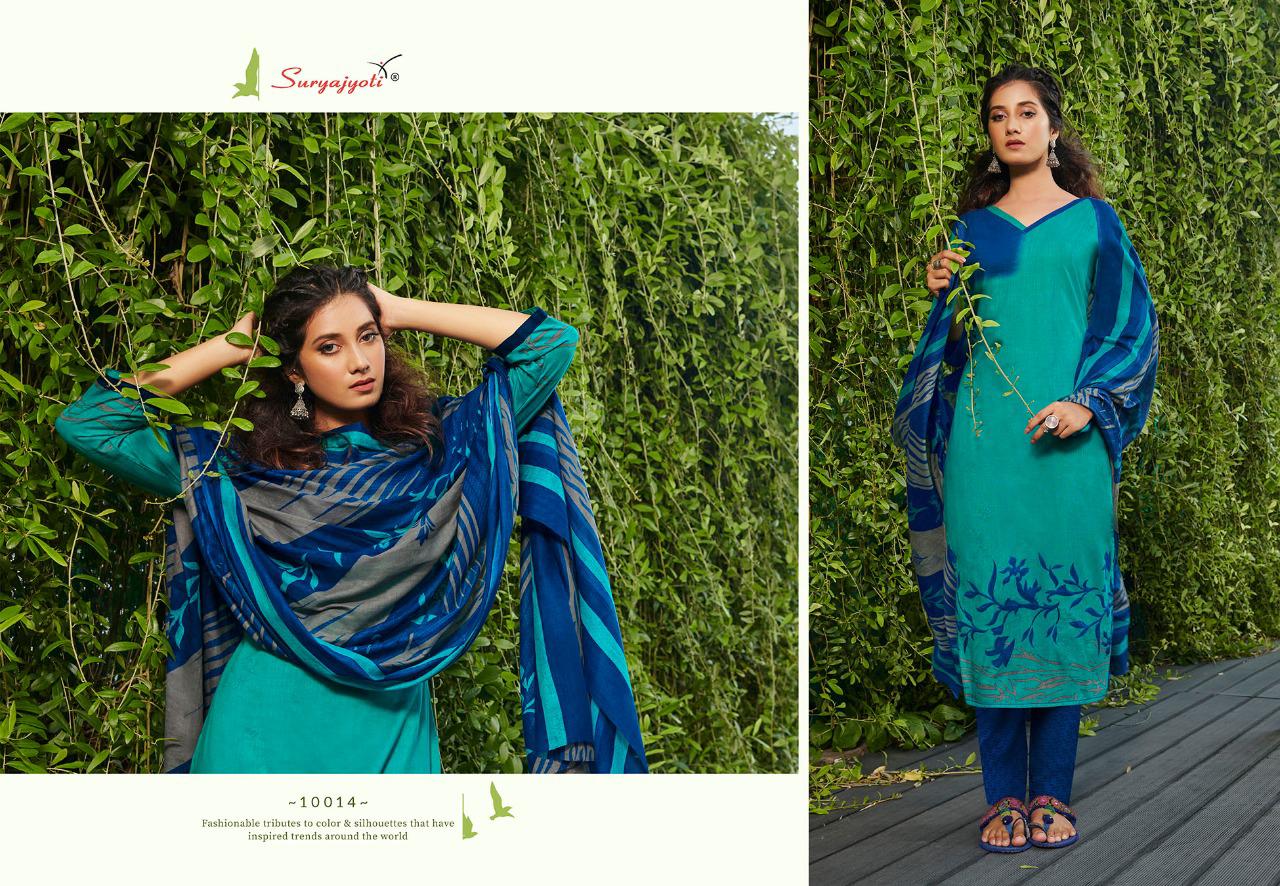 SURYAJYOTI ZION COTTON VOL 10 CASUAL WEAR EXCLUSIVE COTTON SALWAR SUIT
