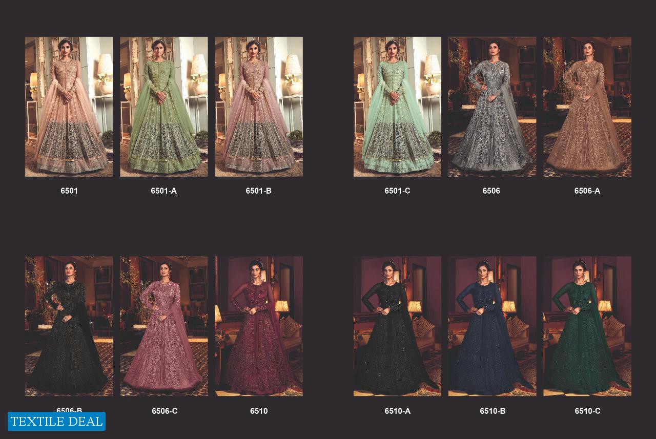 SWAGAT SNOW WHITE VOL 13 COLOUR EXCLUSIVE DESIGNER JACKET PREMIUM NET LONG PARTY WEAR SUITS TRADER