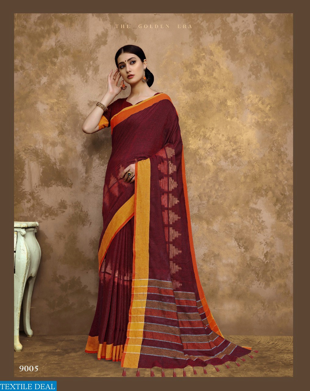 SWARNA BY ASHIKA SAREE LINEN COTTON TRADITIONAL WEAR SAREE COLLECTION