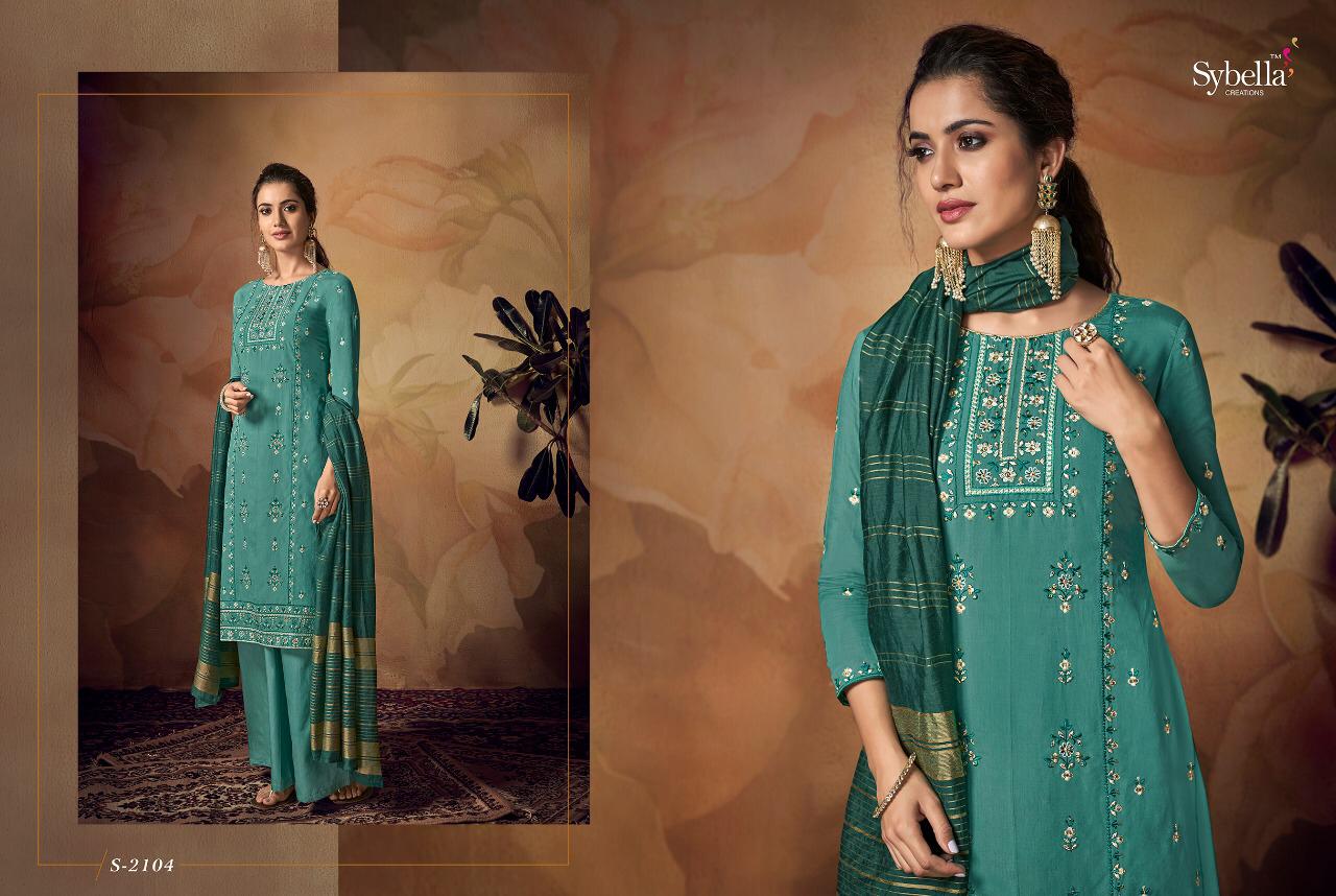 SYBELLA PRESENT SIPHORA VISCOSE BANARASI ETHNIC EMBROIDERY SALWAR KAMEEZ