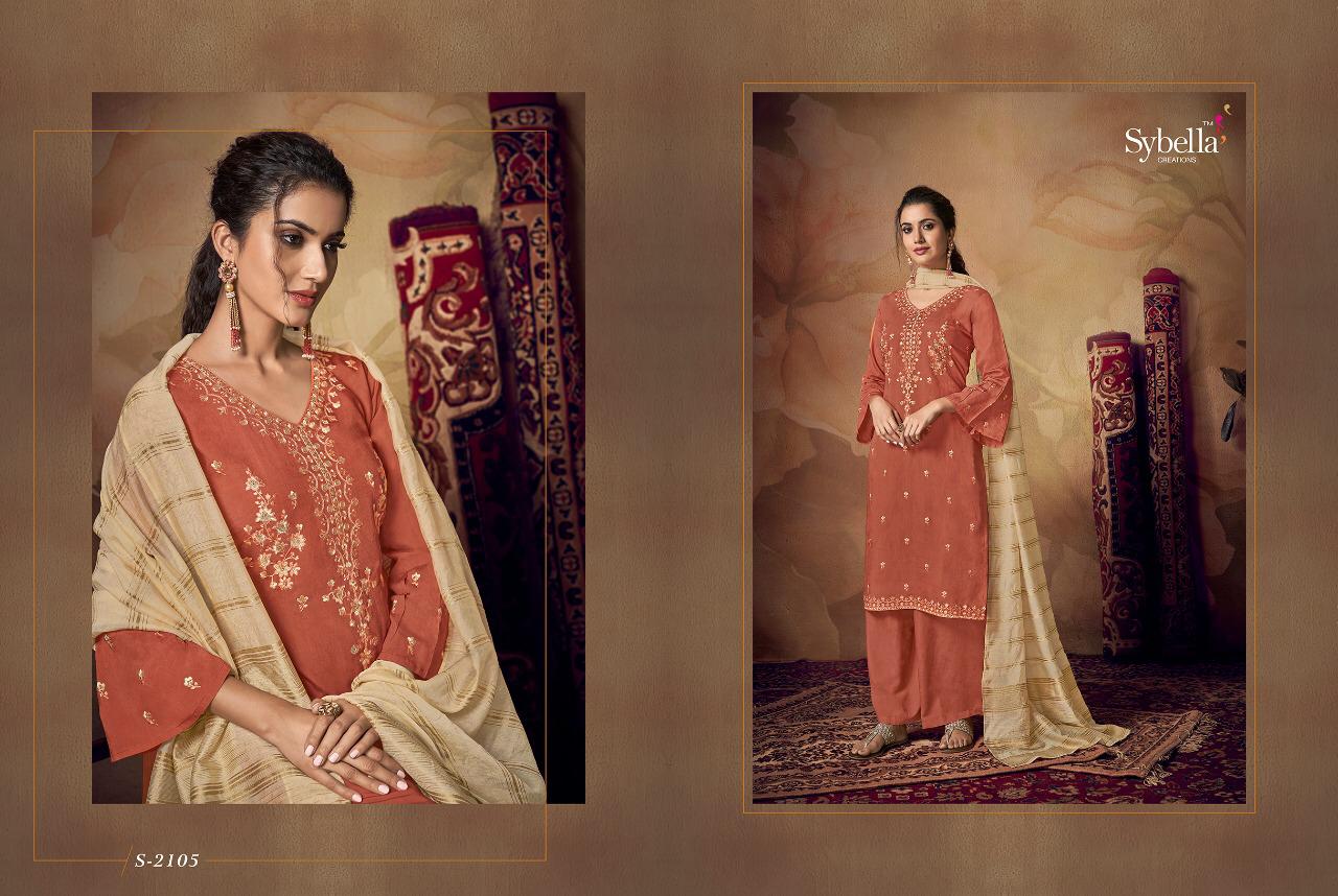 SYBELLA PRESENT SIPHORA VISCOSE BANARASI ETHNIC EMBROIDERY SALWAR KAMEEZ