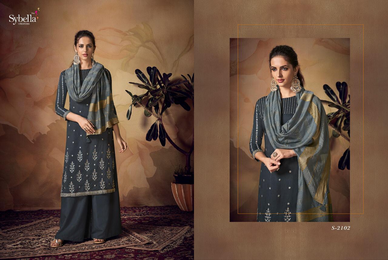 SYBELLA PRESENT SIPHORA VISCOSE BANARASI ETHNIC EMBROIDERY SALWAR KAMEEZ