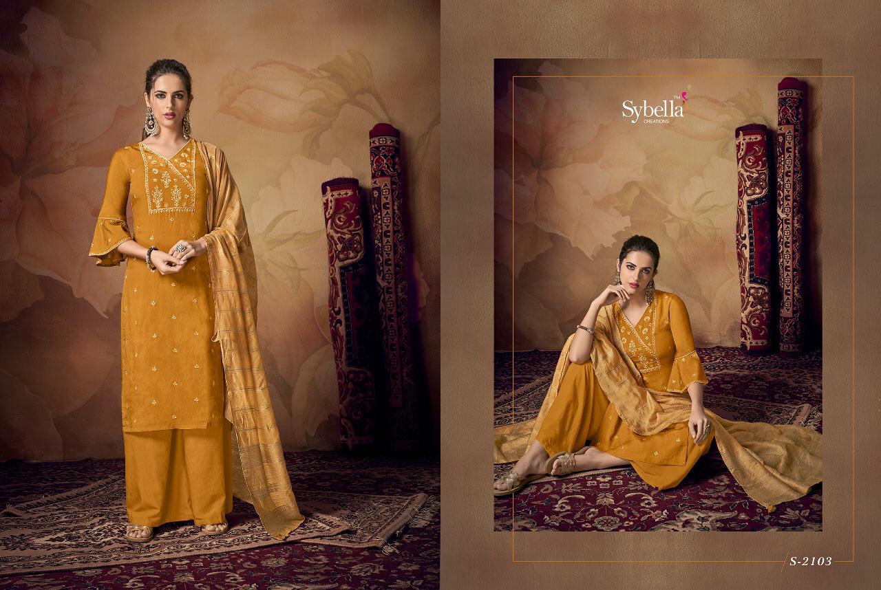 SYBELLA PRESENT SIPHORA VISCOSE BANARASI ETHNIC EMBROIDERY SALWAR KAMEEZ