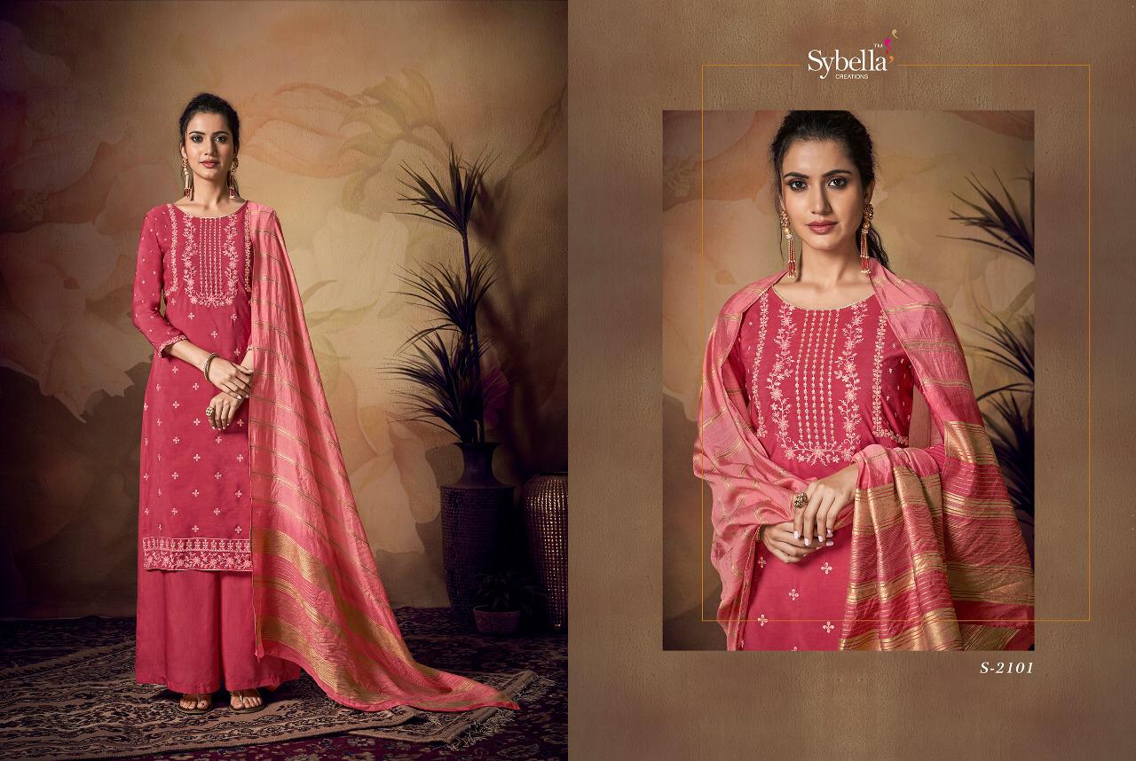 SYBELLA PRESENT SIPHORA VISCOSE BANARASI ETHNIC EMBROIDERY SALWAR KAMEEZ