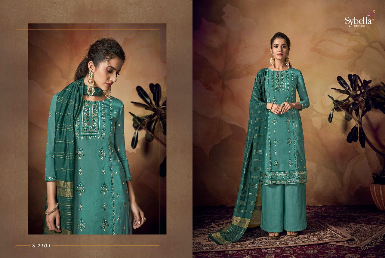 SYBELLA PRESENT SIPHORA VISCOSE BANARASI ETHNIC EMBROIDERY SALWAR KAMEEZ