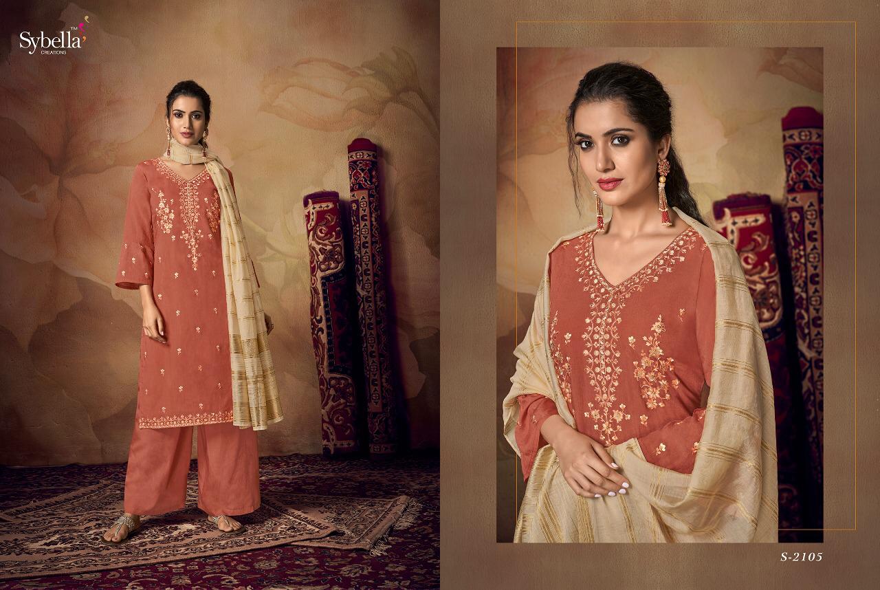 SYBELLA PRESENT SIPHORA VISCOSE BANARASI ETHNIC EMBROIDERY SALWAR KAMEEZ