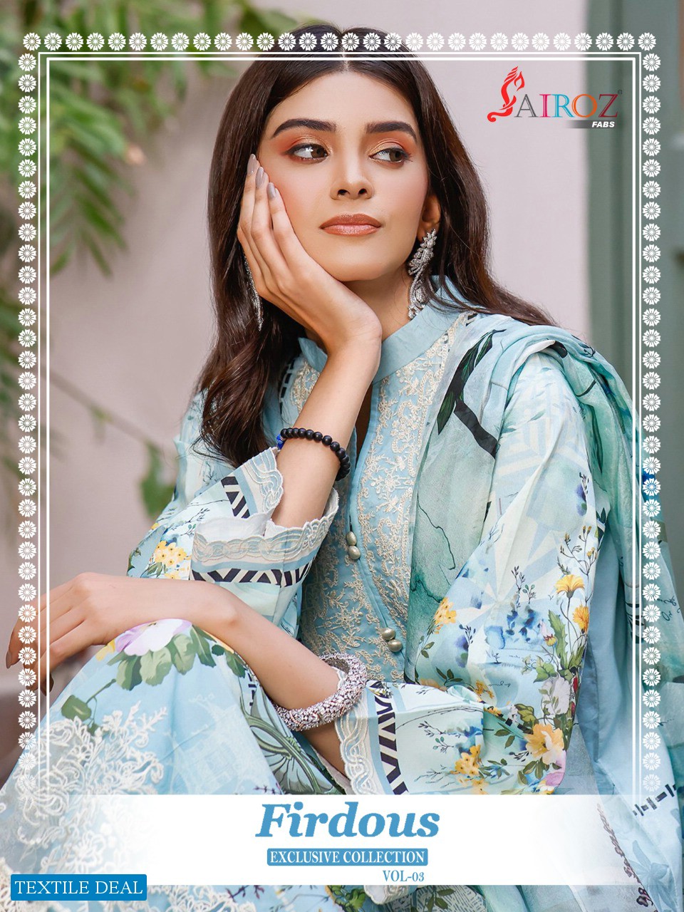 Sairoz Fab Firdous Exclusive Collection Vol-3 Wholesale Pakistani Dress