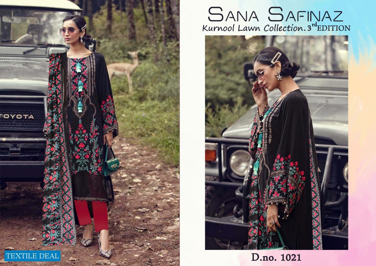 Sana Safinaz Kurnool Lawn Collection Vol-3 Wholesale Dress Material
