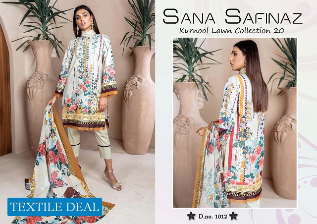 Sana Safinaz Kurnool Lawn printed Collection Low Range Dress Material