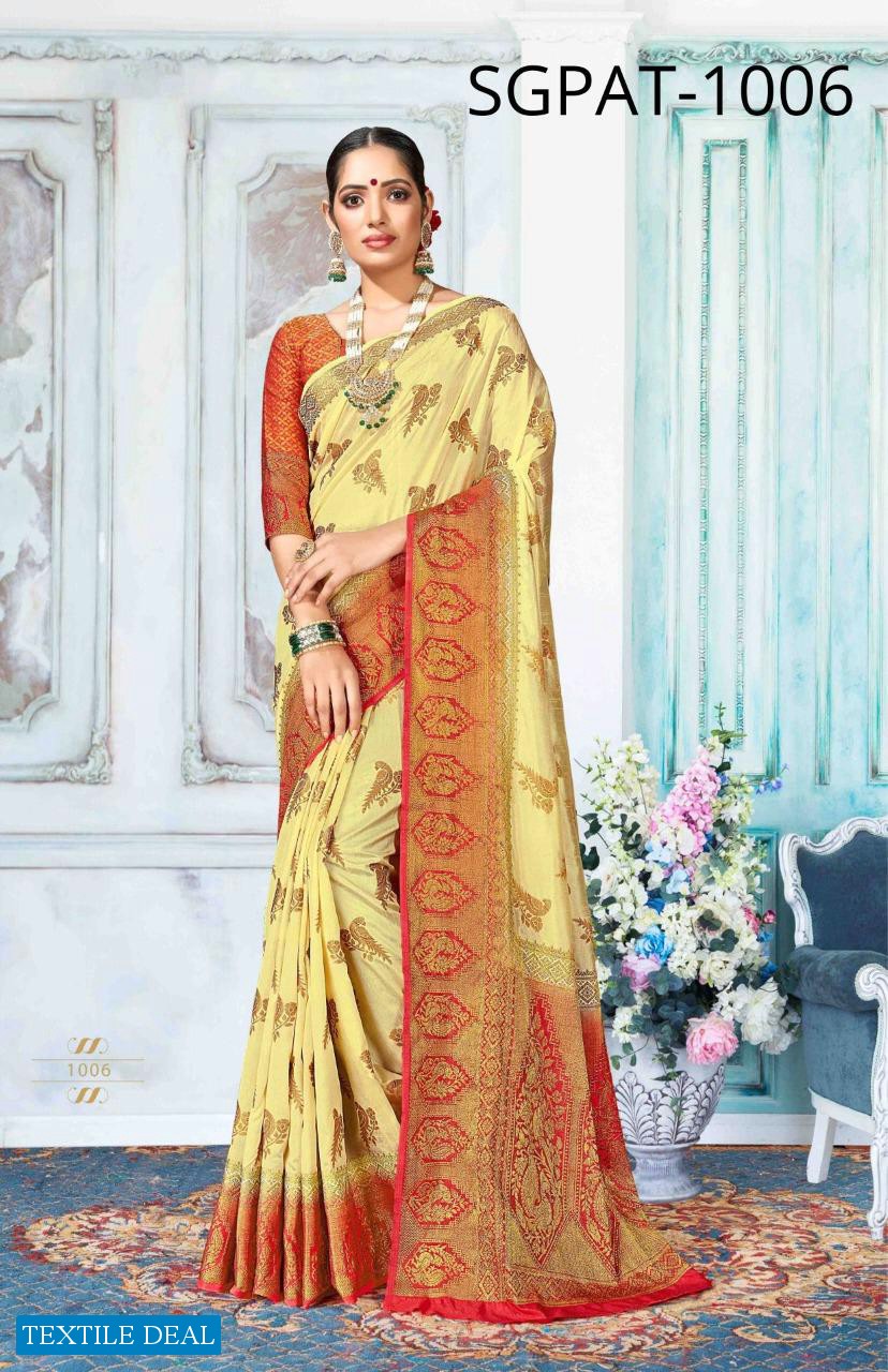 Sangam Patto Jari Silk Wholesale Shopping Ethnic Sarees