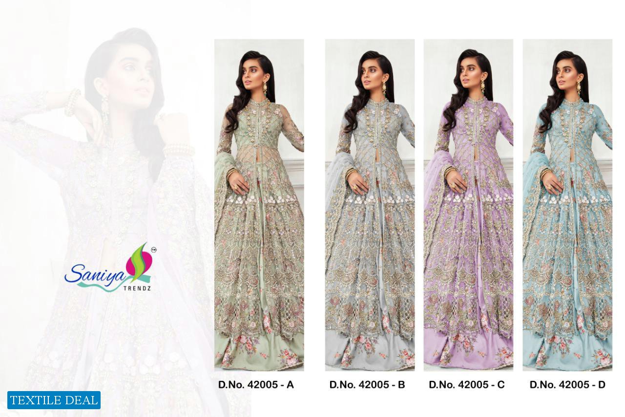 Saniya 42005 Colour Wholesale Designer Pakistani Catalog