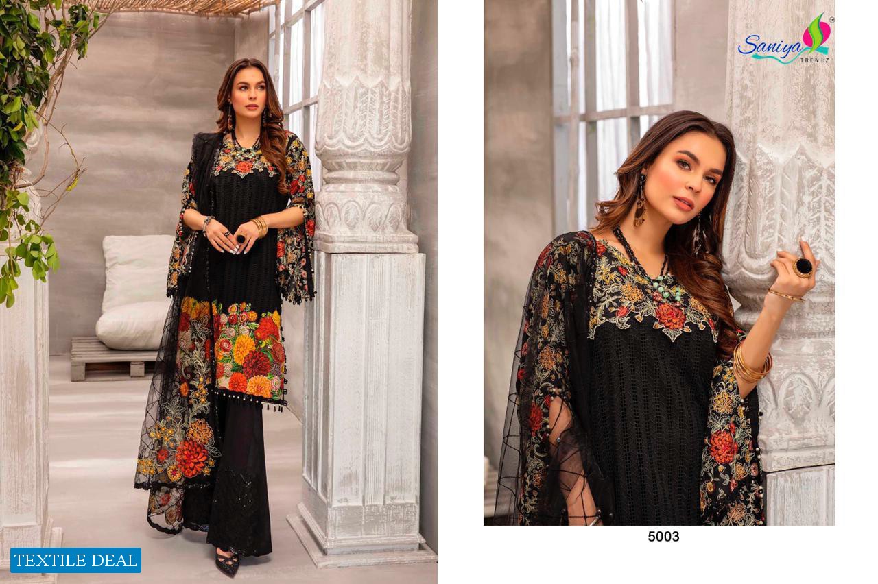 Saniya Adan libaas Vol-2 Schiffli Work Pakistani Concept Dress