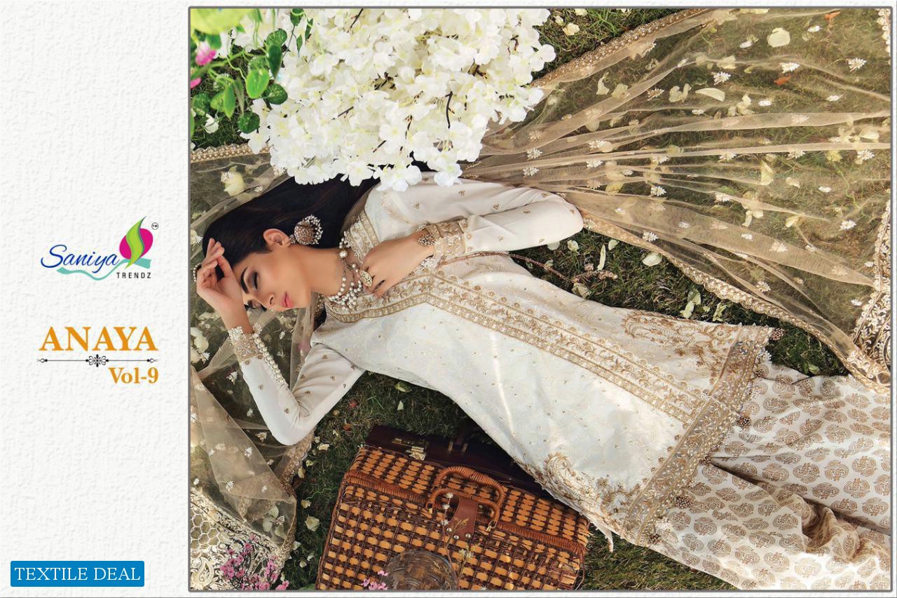 Saniya Anaya-9 premium Lawn Pakistani Concept Catalog