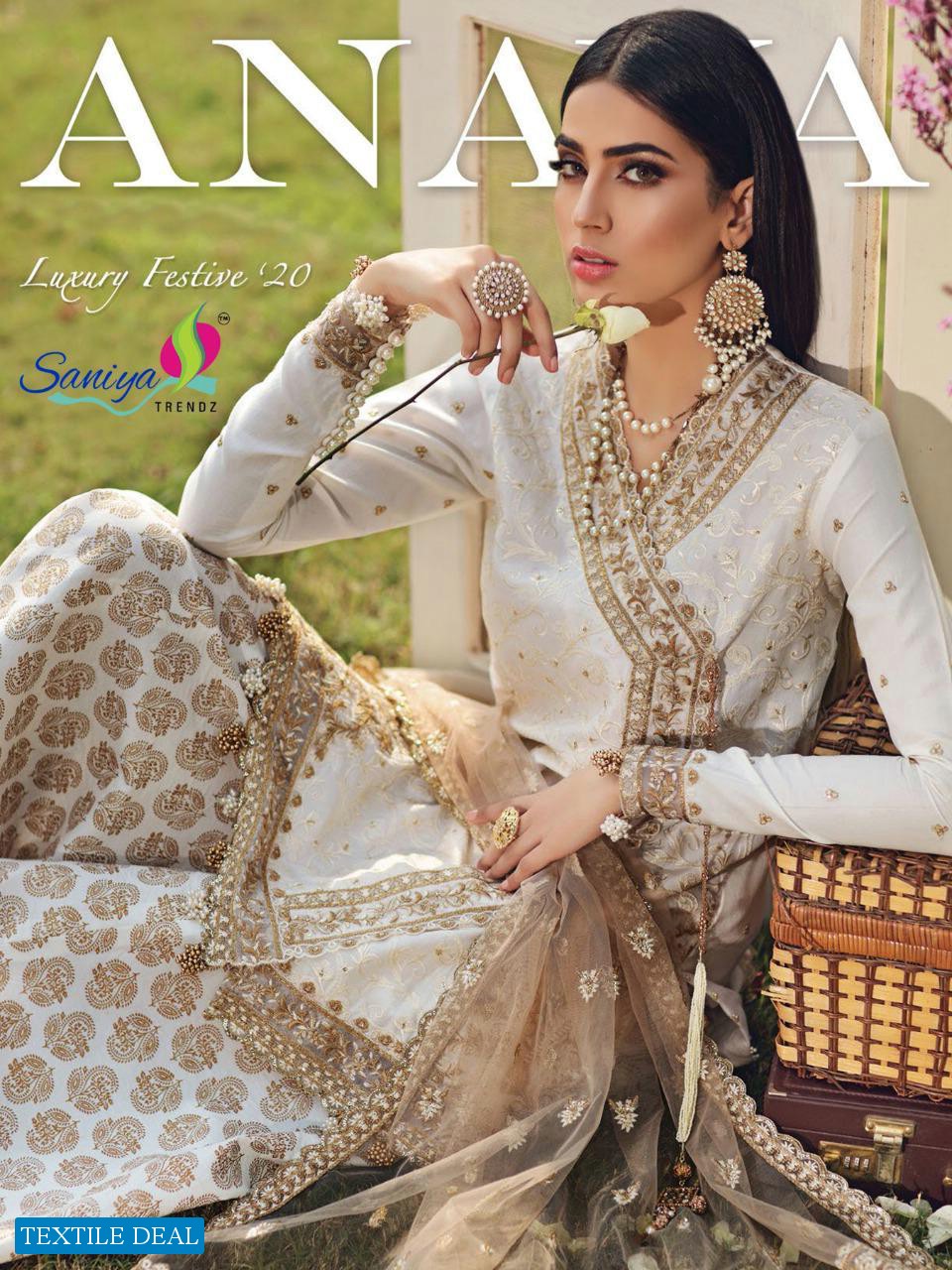 Saniya Anaya-9 premium Lawn Pakistani Concept Catalog