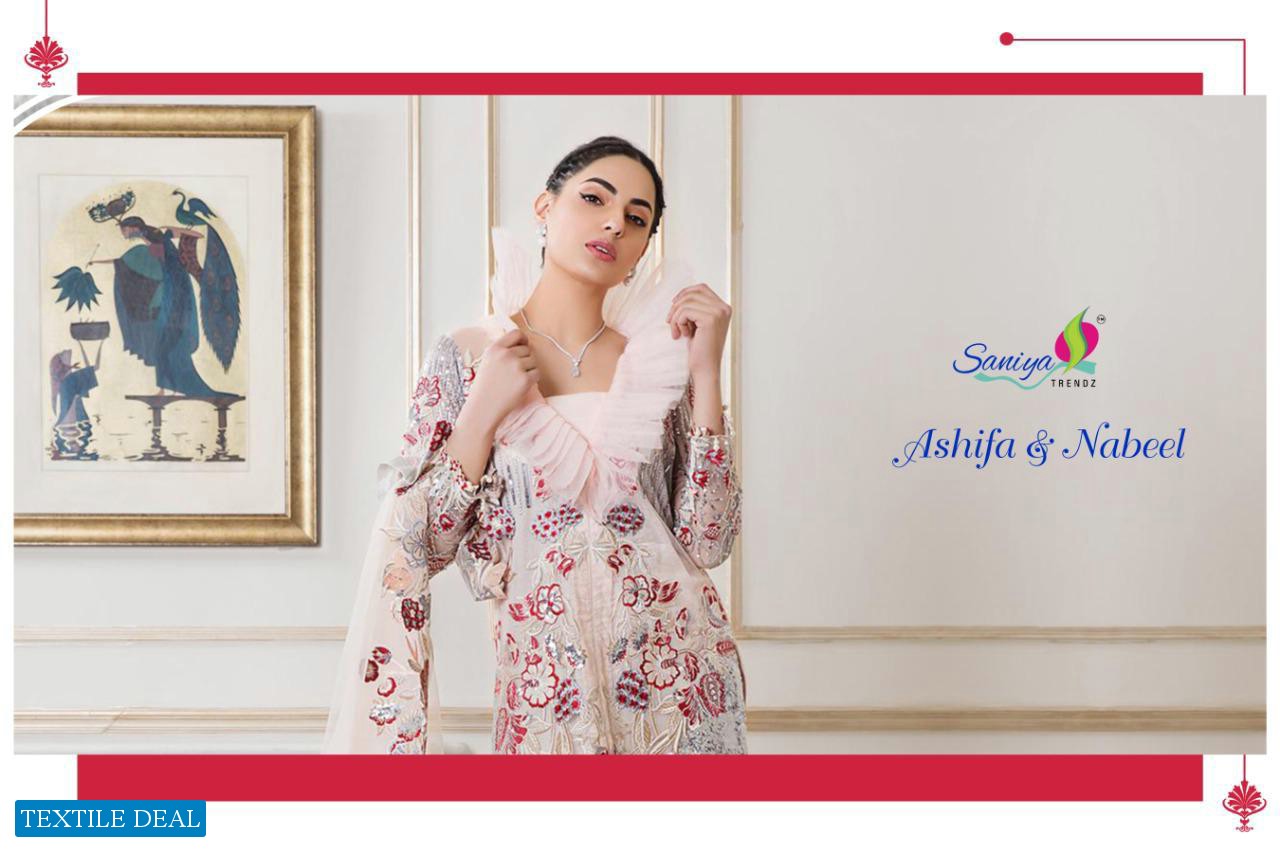 Saniya Ashifa And Nabeel Wholesale Pakistani Concept Dress Material