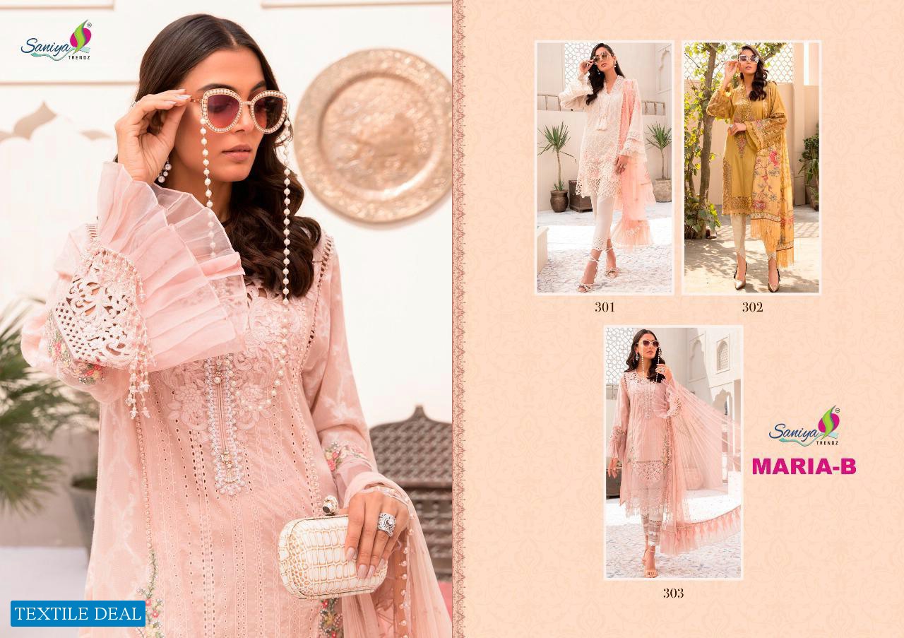 Saniya Maria B Lawn 2021 Wholesale Designer Hit Pakistani Dress
