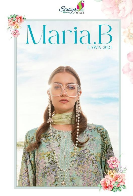 Saniya Maria B Lawn 2021 Wholesale Shopping Pakistani Concept Dress