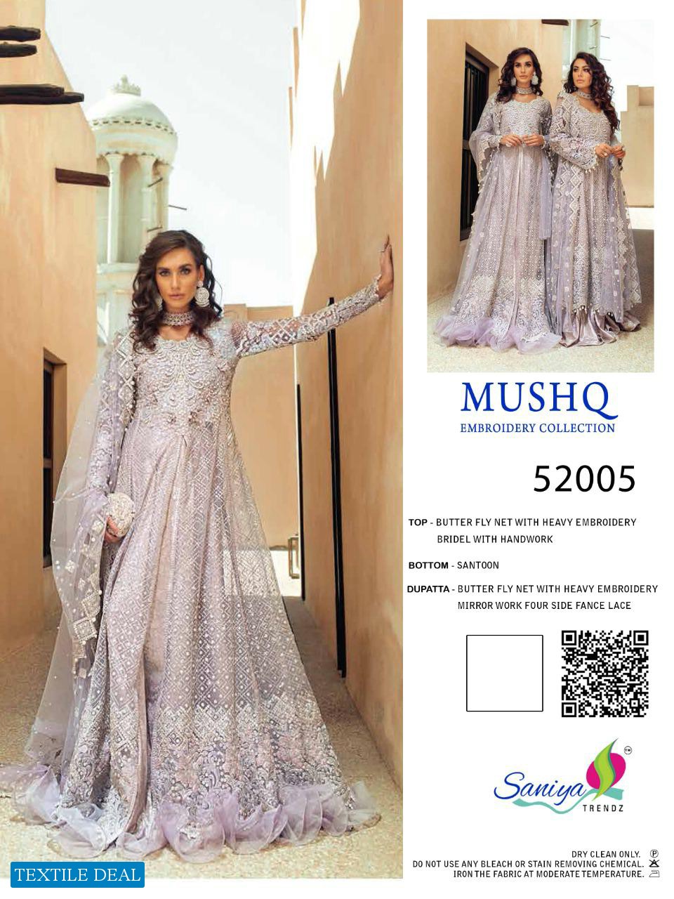 Saniya Mushq Wholesale Bridal Pakistani Salwar Kameez