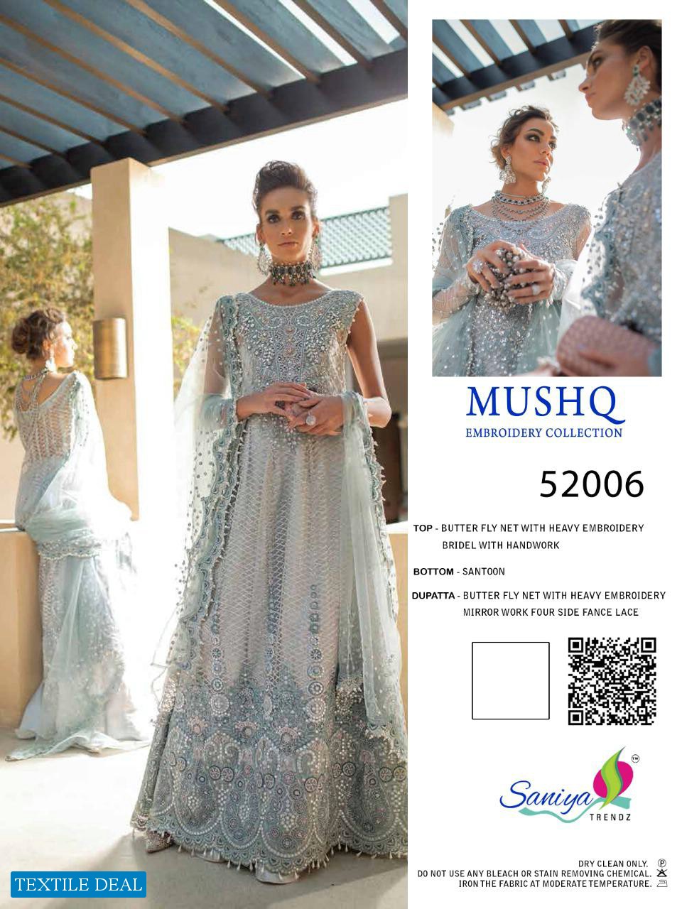 Saniya Mushq Wholesale Bridal Pakistani Salwar Kameez